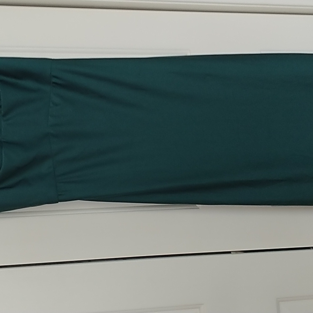 NEW Morgan & Co. Formal Dress Satin Cut-Out Hunter sz 5 Juniors - Picture 5 of 14